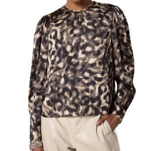 NEW TART COLLECTIONS charise top in abstract tie dye animal